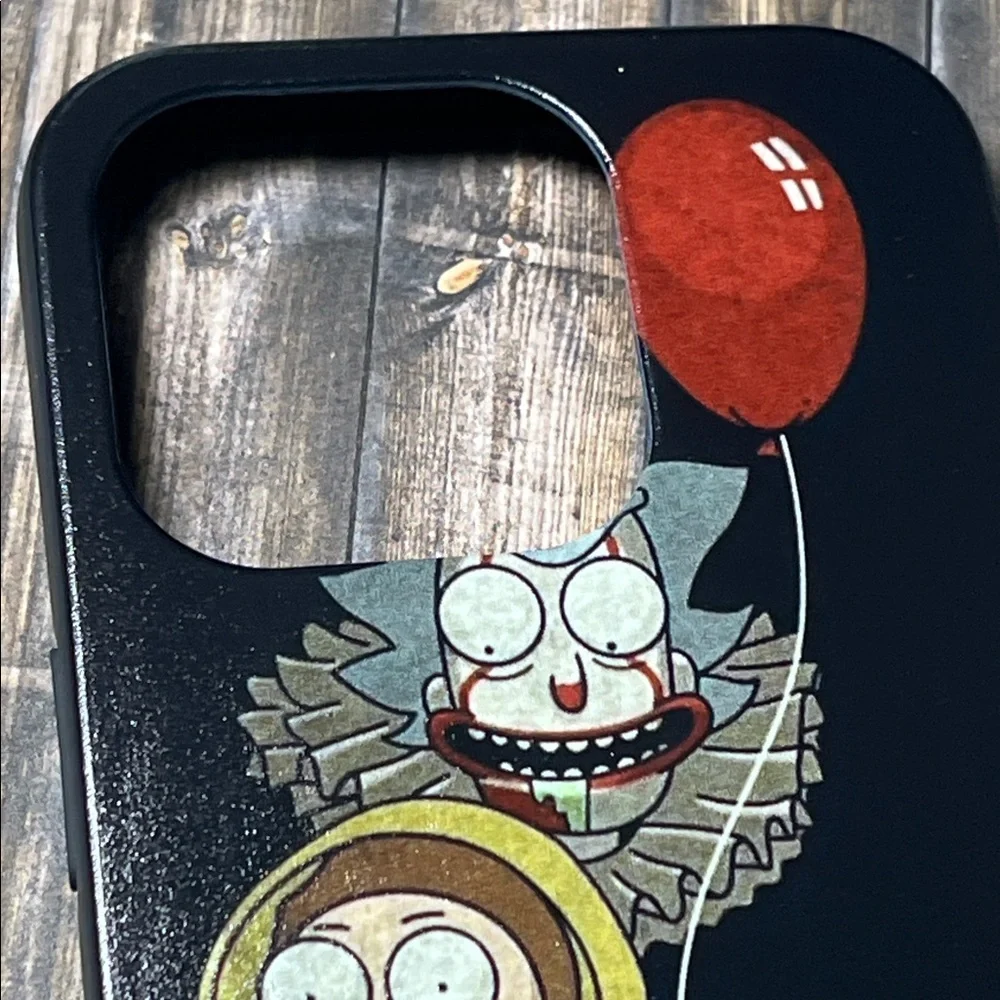 5for$10 Inspired Adult Cartoon Parody It Rick & Morty IPhone 14 Pro Phone Case
